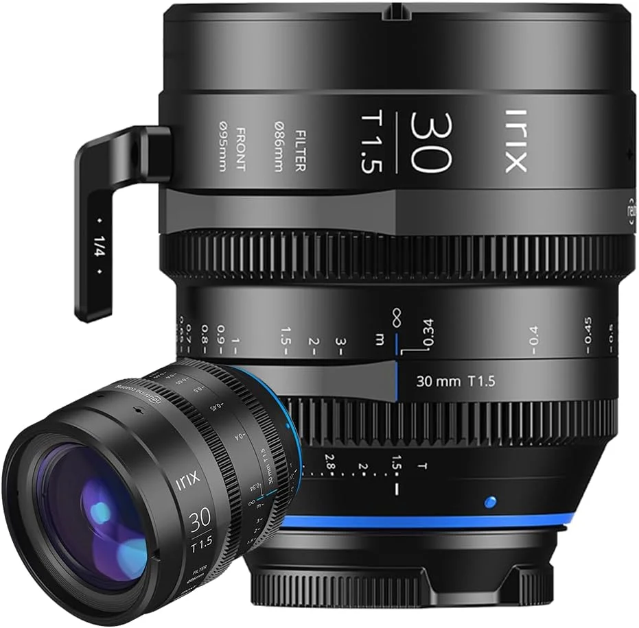 لنز Irix Cine 30mm T1.5 با مانت Canon RF، فوتی