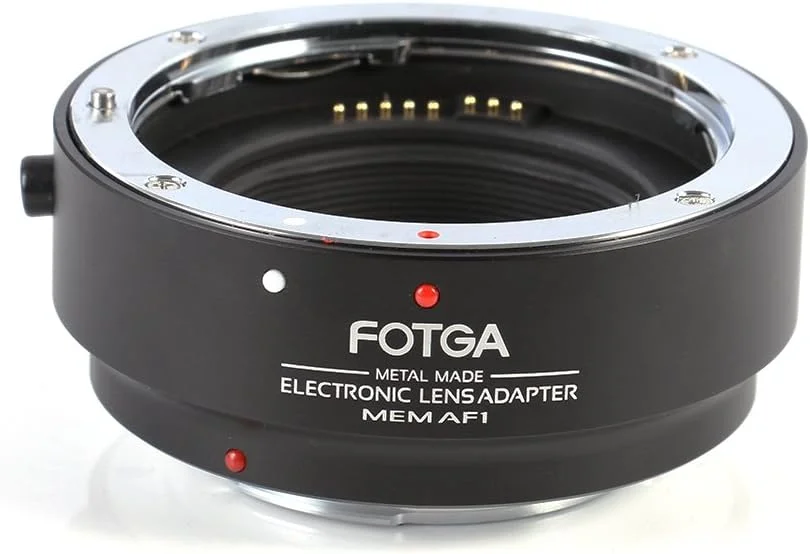 آداپتور لنز فوکوس خودکار FOTGA برای لنزهای Canon EF EF-S به دوربین های بدون آینه Canon EOS EF-M Mount,M,M2,M3,M5,M6,M10,M50,M100