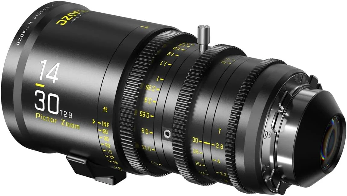 لنز سینمایی DZOFILM Pictor 14-30mm T2.8 Super35 Parfocal برای مانت PL و Canon EF، مشکی
