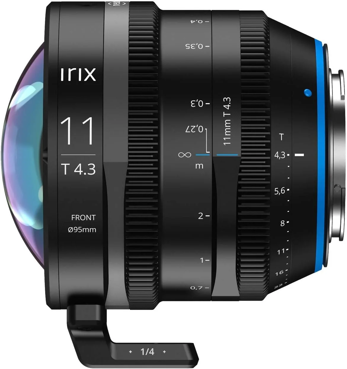 لنز Irix Cine 11 mm T4.3 برای Canon EF Metric [ IL-C11-EF-M ]