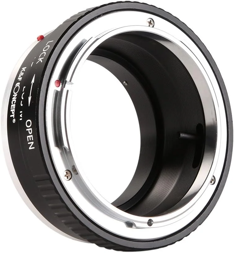 آداپتور اتصال لنز K&F Concept سازگار با لنزهای دهانه Canon FD به دوربین های دهانه Canon EOS M