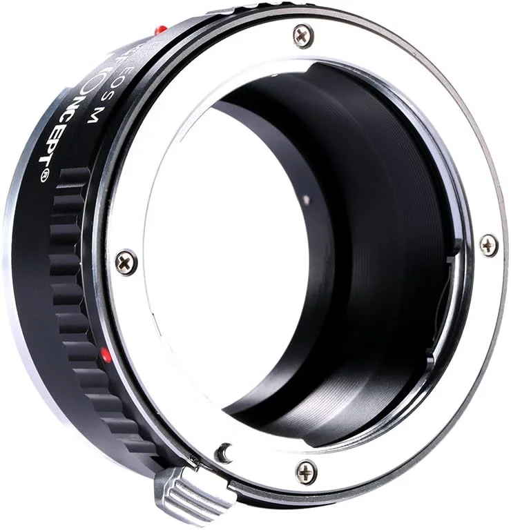 تبدیل لنز K&F Concept PK-EOSM برای اتصال لنز Pentax K PK به دوربین Canon EOS M EF-M