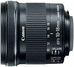 لنز Canon EF-S 10-18mm f/4.5-5.6 IS STM (بازسازی شده)