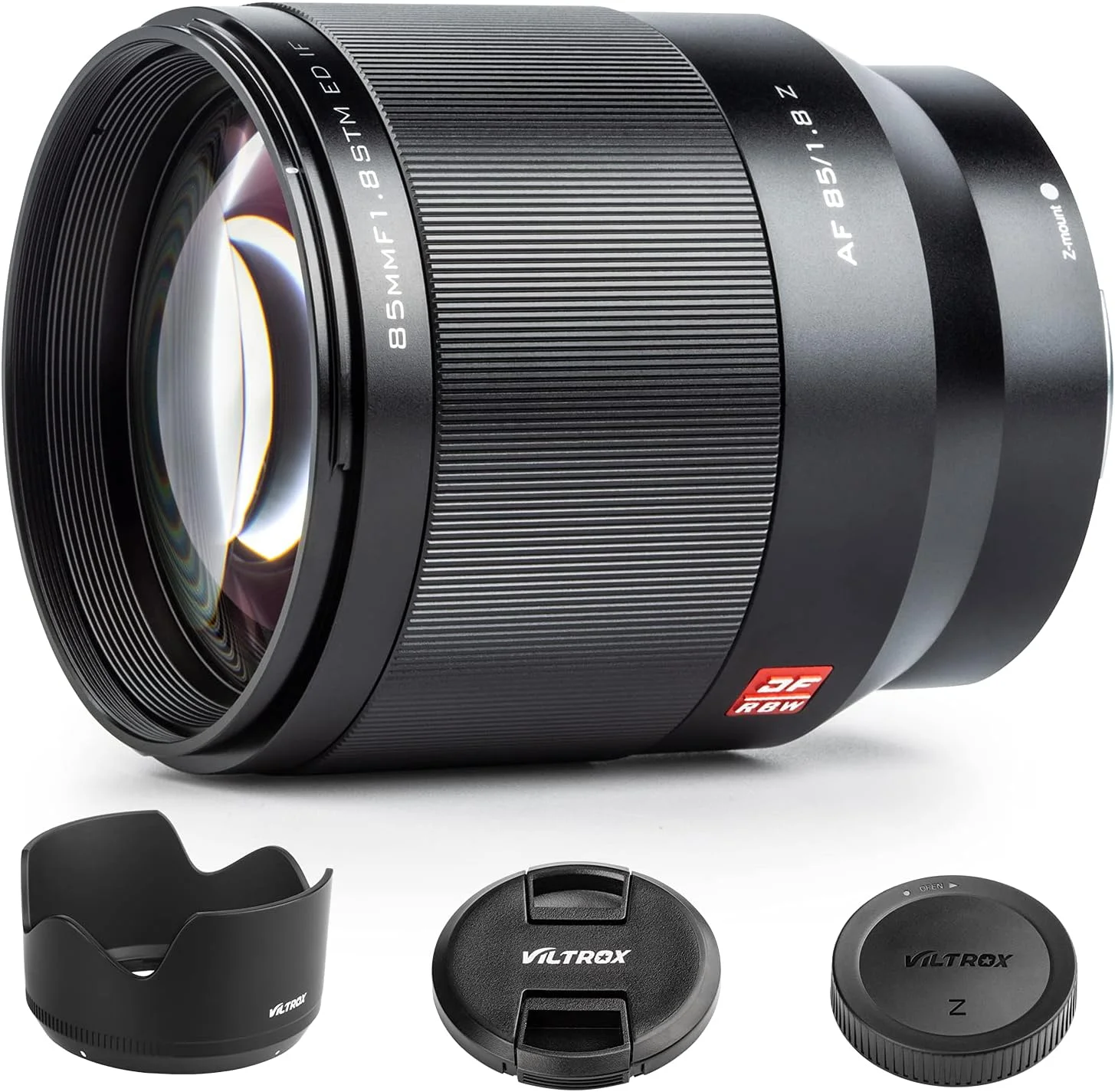لنز 85mm F1.8 Z ویلتراکس با فوکوس خودکار، دهانه بزرگ و موتور STM، سازگار با دوربین های بدون آینه نیکون Z مانت مدل های Z5 Z6 Z7 Z50 Z6Ⅱ Z7Ⅱ - مشکی