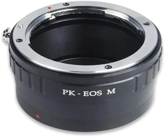 آداپتور لنز دوربین دستی AECAM - VILTROXs EOSM برای لنزهای Pentaxs به دوربین های Canons EOS M EF-M M2 M3 M5 M6 M10 M50 M100