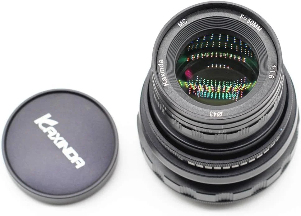 AECAM - CAMAECAM - لنز دستی تیلت شیفت 50mm f/1.6 KaXINDAs برای دوربین های بدون آینه اندروید FE E mount Fujifilms X Olympuss Panasonics M43 MFT Canons EF-M (Canons EF-M)