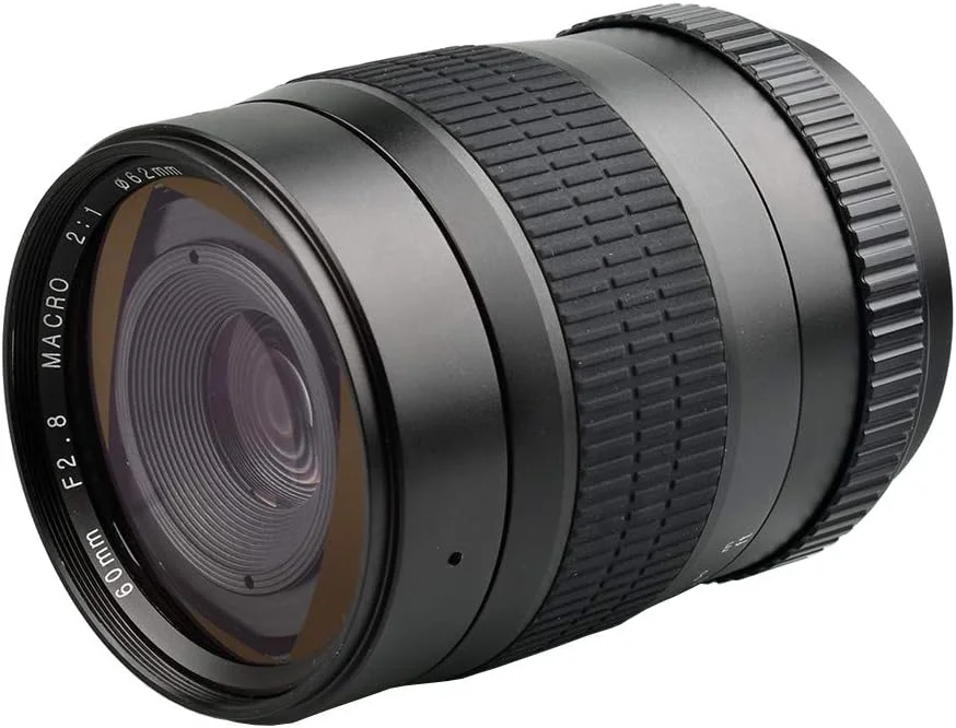 لنز ماکروی دستی ثابت 60mm F2.8 2:1 Lightdow برای دوربین های DSLR کانن 550D 650D 1000D 750D 77D 80D 5D4 و نیکون (EF-S کانن)