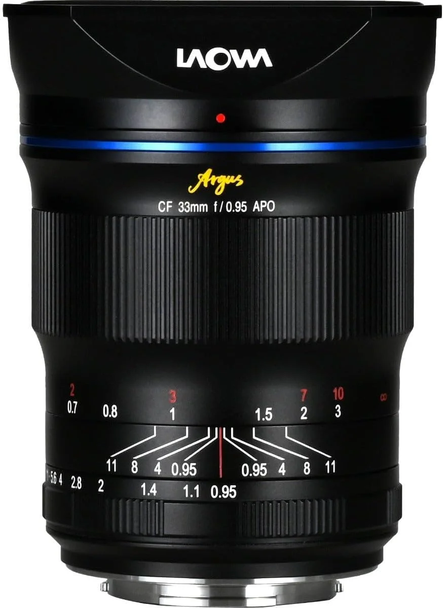لنز Laowa Argus 33mm f/0.95 CF APO سازگار با Canon RF