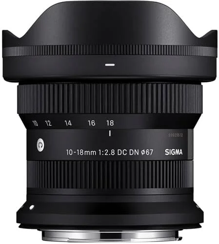 لنز سیگما 10-18mm f2.8 DC DN Contemporary برای Canon RF به همراه بسته پیشرفته Sunshine Photo - 4 سال لنز سیگما 10-18mm f2.8 DC DN Contemporary برای Canon RF به همراه بسته پیشرفته Sunshine Photo - 4 سال
