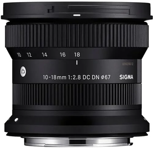 لنز سیگما 10-18mm f2.8 DC DN Contemporary برای Canon RF به همراه بسته پیشرفته Sunshine Photo - 4 سال لنز سیگما 10-18mm f2.8 DC DN Contemporary برای Canon RF به همراه بسته پیشرفته Sunshine Photo - 4 سال