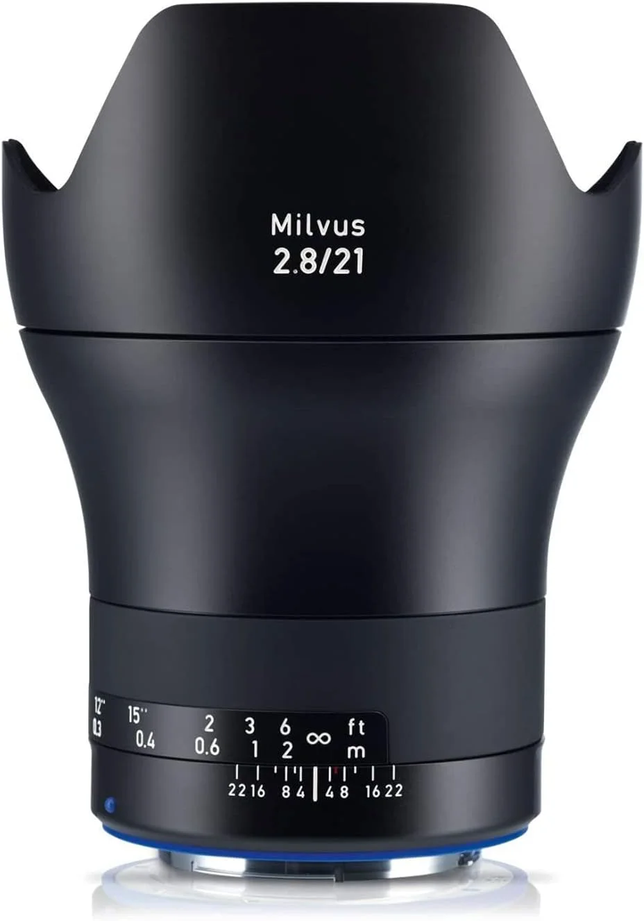 لنز دوربین 21mm f/2.8 فول فریم زایس Milvus برای Canon EF-Mount ZE، مشکی