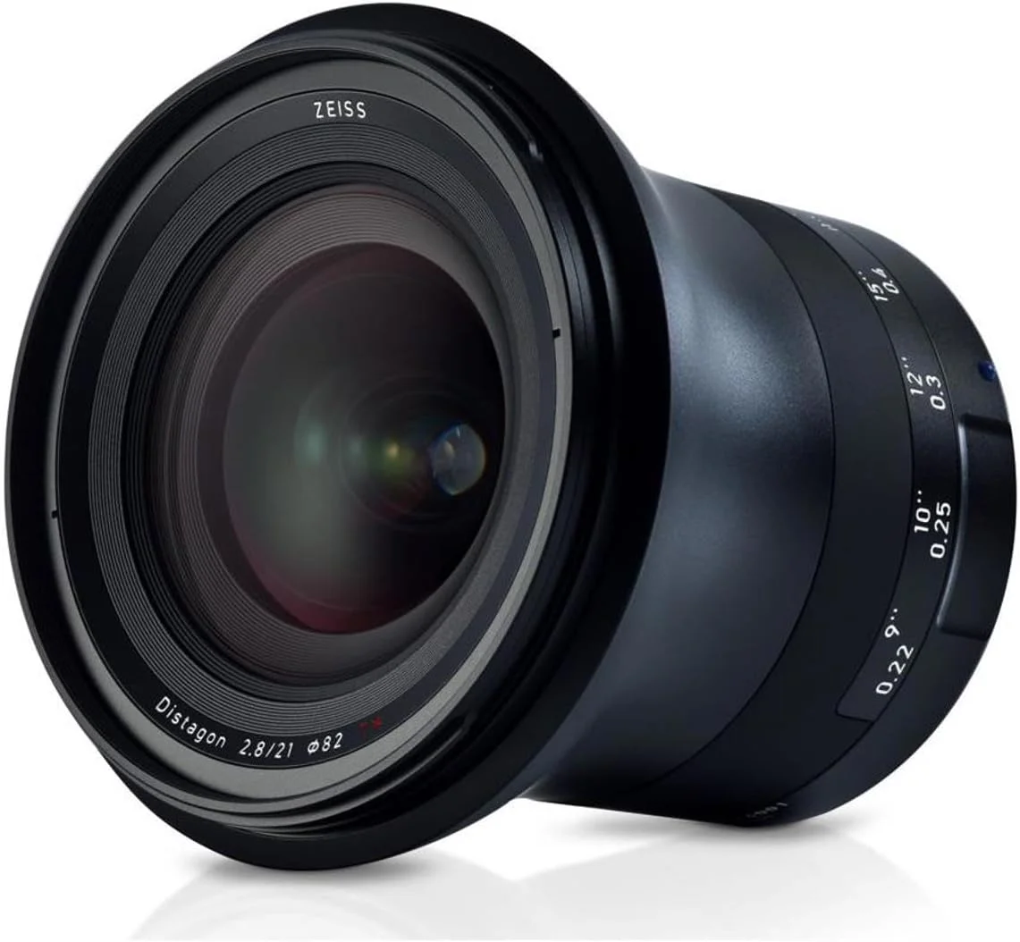 لنز دوربین 21mm f/2.8 فول فریم زایس Milvus برای Canon EF-Mount ZE، مشکی