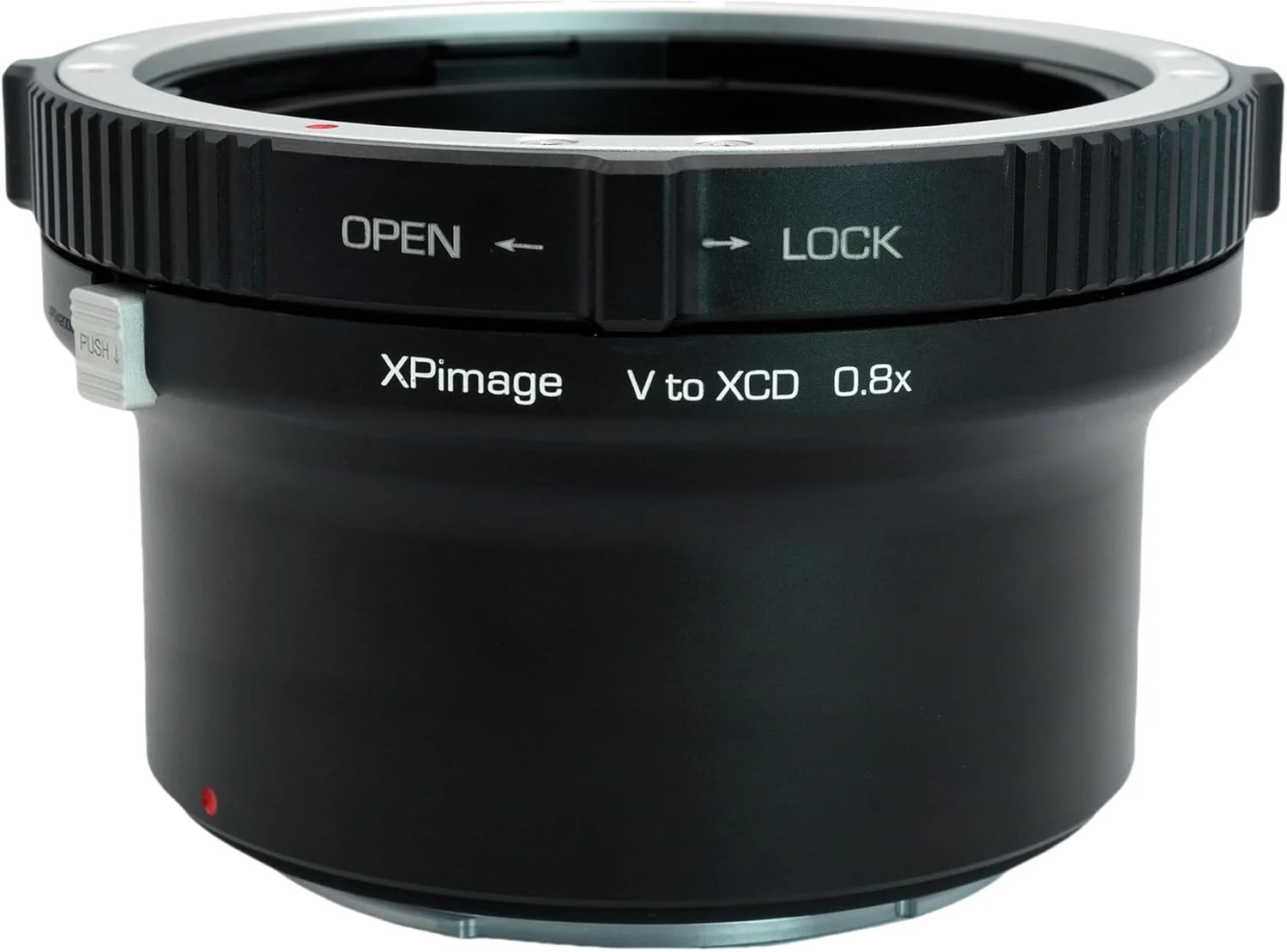 حلقه آداپتور مانت لنز کاهنده کانونی اپتیکال 0.8X سازگار با لنزهای هاسلبلاد V به دوربین های سیستم X با مانت XCD مدل X1D X2D