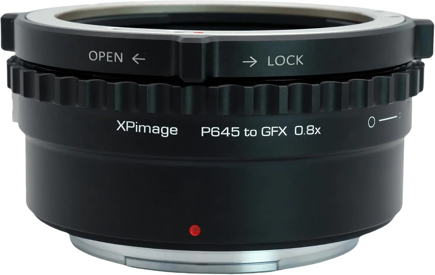 حلقه آداپتور کاهنده کانونی اپتیکال 0.8X سازگار با لنز Pentax 645 به دوربین Fujifilm GFX