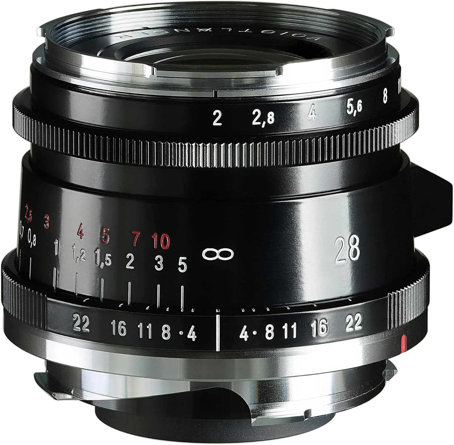 لنز Voigtlander Ultron Vintage Line 28mm F2.0 Aspherical VM Type II با رنگ مشکی لنز Voigtlander Ultron Vintage Line 28mm F2.0 Aspherical VM Type II با رنگ مشکی