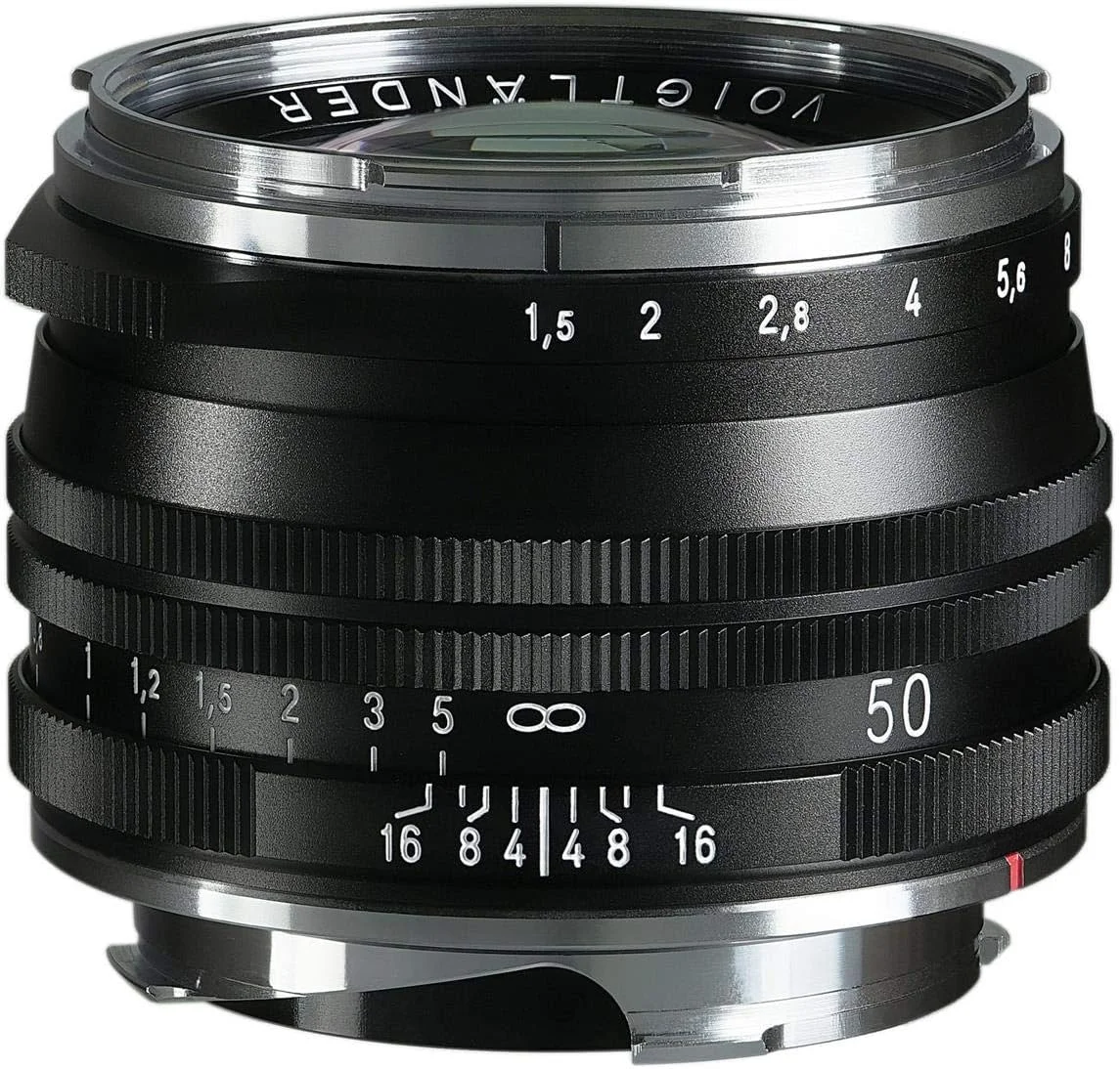 لنز وویگتلندر نوکتون Vintage Line 50mm f/1.5 Aspherical II VM با پوشش تک لایه، مشکی لنز وویگتلندر نوکتون Vintage Line 50mm f/1.5 Aspherical II VM با پوشش تک لایه، مشکی