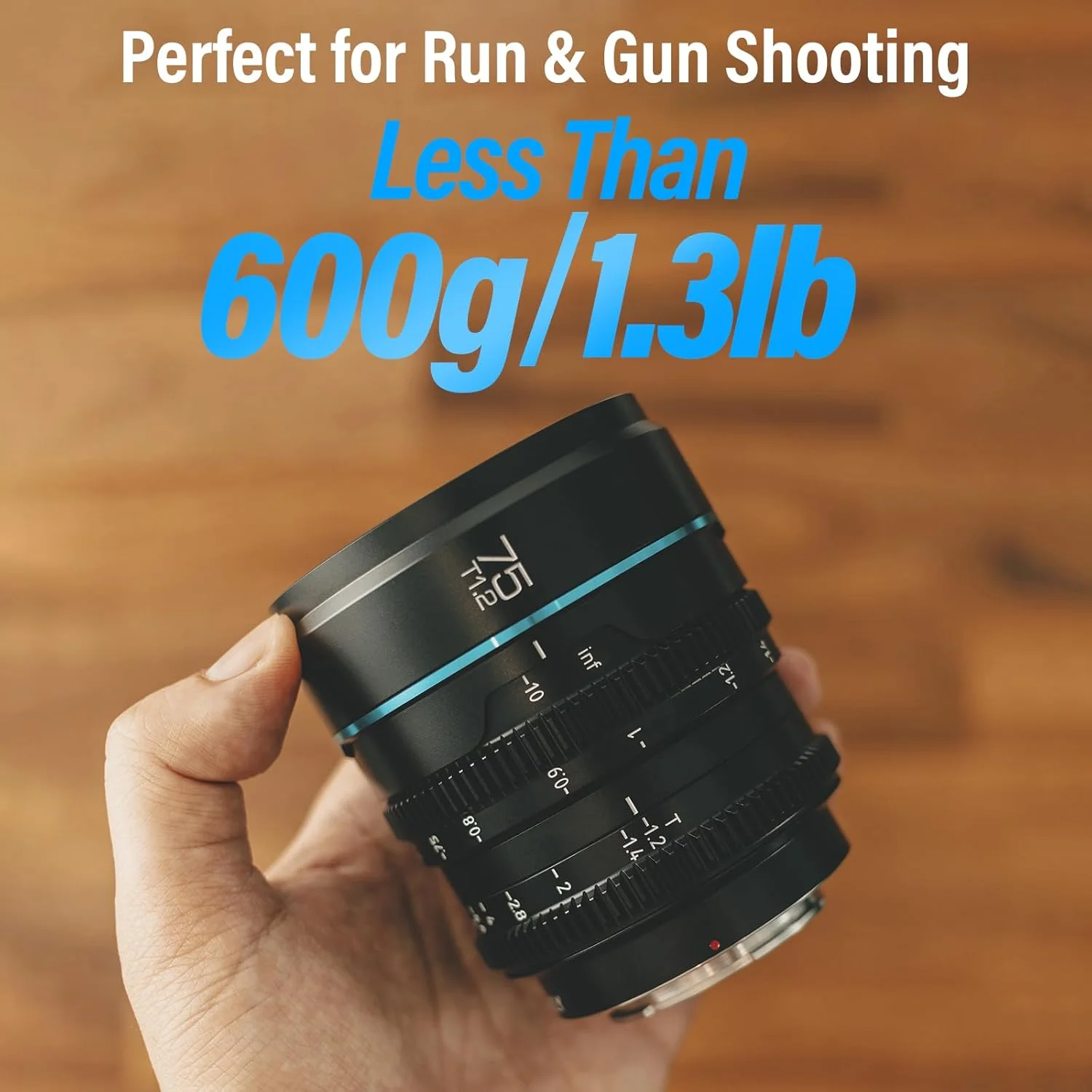 لنز سینمایی 75 میلیمتری SIRUI Night Walker با فوکوس دستی، دیافراگم باز T1.2 با فریم S35 برای دوربینهای با مانت RF، برای RED Komodo, R7, R10, C70, R50 (MS75R-B, مانت RF, مشکی) لنز سینمایی 75 میلیمتری SIRUI Night Walker با فوکوس دستی، دیافراگم باز T1.2 با فریم S35 برای دوربینهای با مانت RF، برای RED Komodo, R7, R10, C70, R50 (MS75R-B, مانت RF, مشکی)