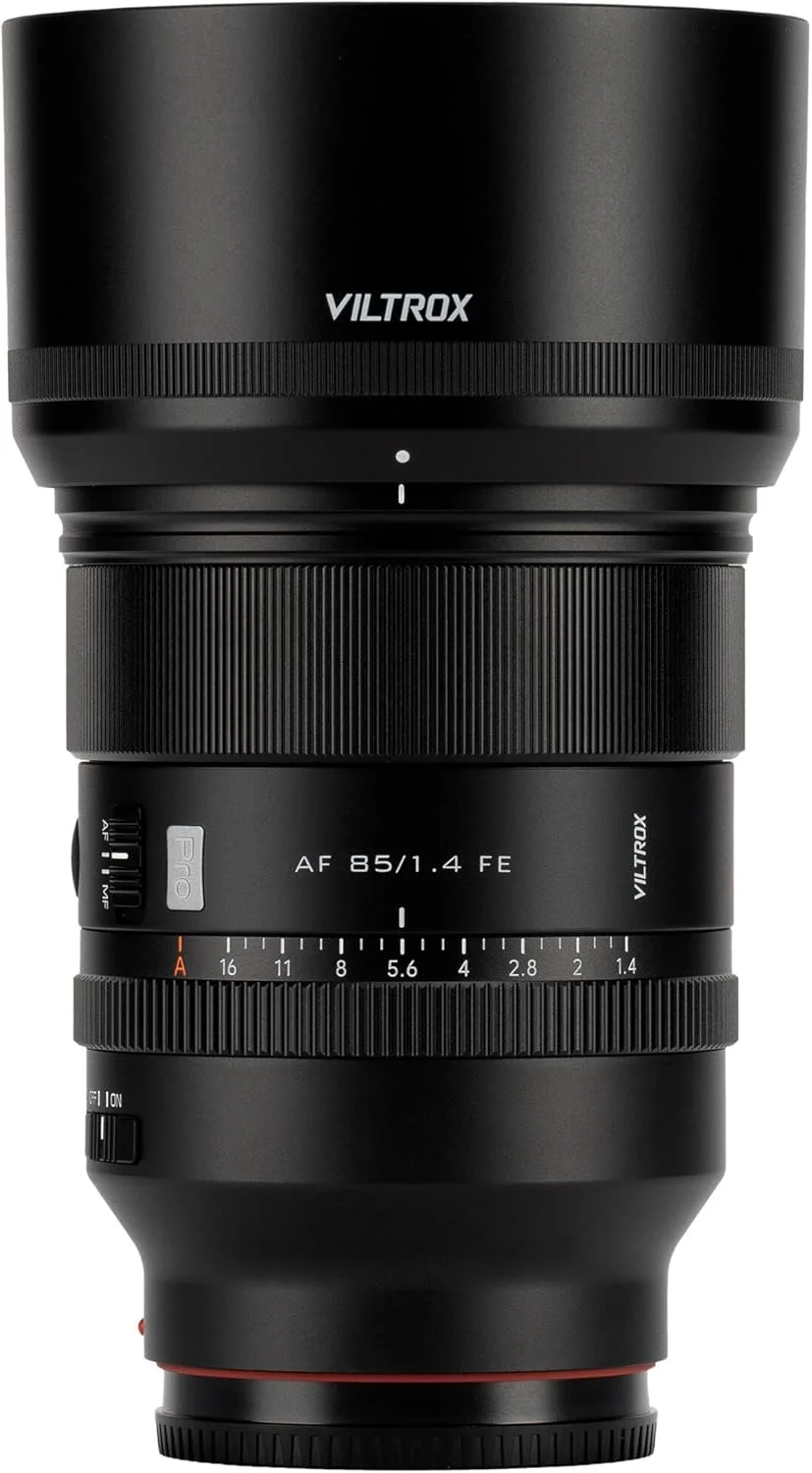 لنز دوربین VILTROX 85mm F1.4 Pro FE، لنز 85mm f/1.4 با فوکوس خودکار فول فریم برای دوربین های بدون آینه سونی E-Mount مدل های a7 a7II a7III a7R a7RII a7RIII a7RIV a7S a7SII a9 a7C