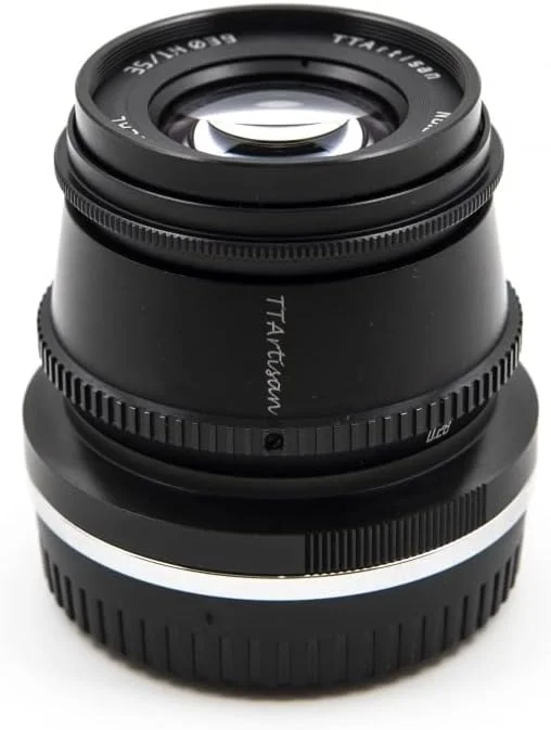 لنز زاویه باز دستی تی‌تی‌آرتیسان 35 میلی‌متری F1.4 APS-C با اتصال Leica L Sigma Panasonic - مشکی