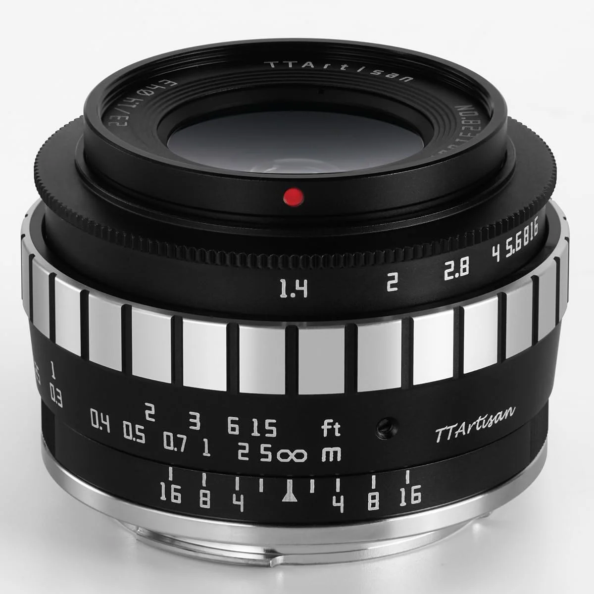 لنز 23mm F1.4 با بدنه فلزی TTArtisan سازگار با مانت Fuji X - مشکی لنز 23mm F1.4 با بدنه فلزی TTArtisan سازگار با مانت Fuji X - مشکی