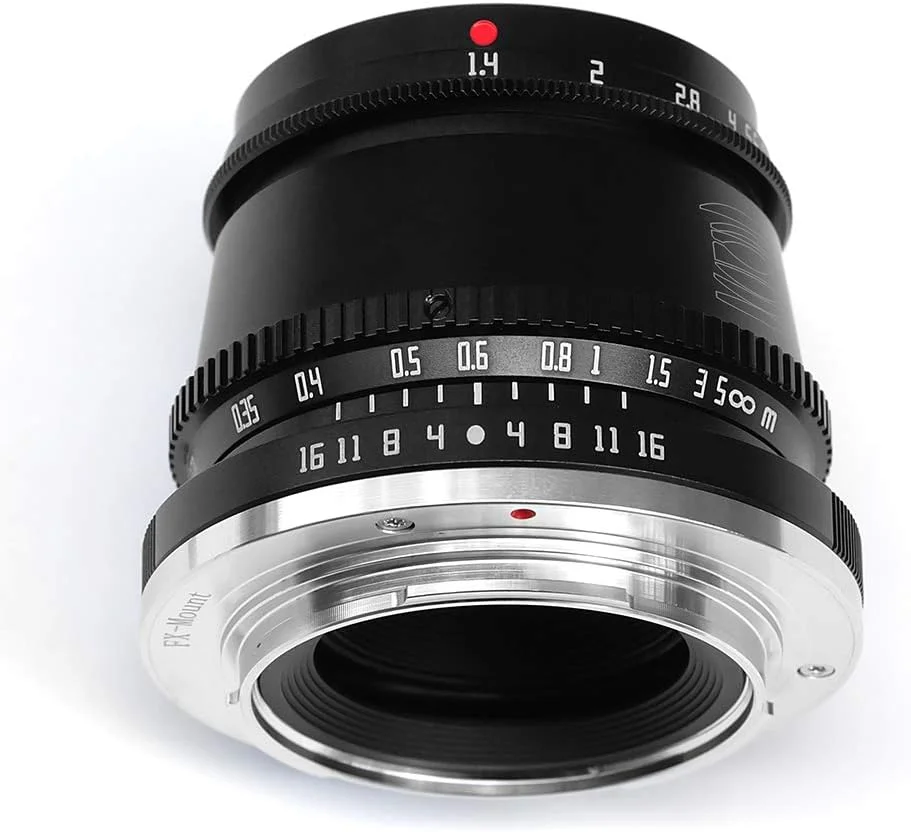 لنز 35mm f1.4 APS-C با بدنه فلزی TTArtisan سازگار با مانت Fuji FX - مشکی لنز 35mm f1.4 APS-C با بدنه فلزی TTArtisan سازگار با مانت Fuji FX - مشکی