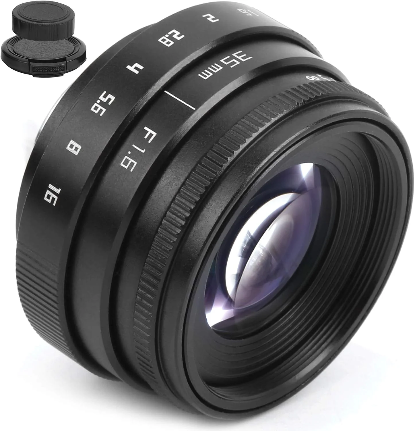 لوازم جانبی تمکین، لنز پرتره با دیافراگم بزرگ و فوکوس ثابت دستی، ابزار جانبی فیلمبرداری