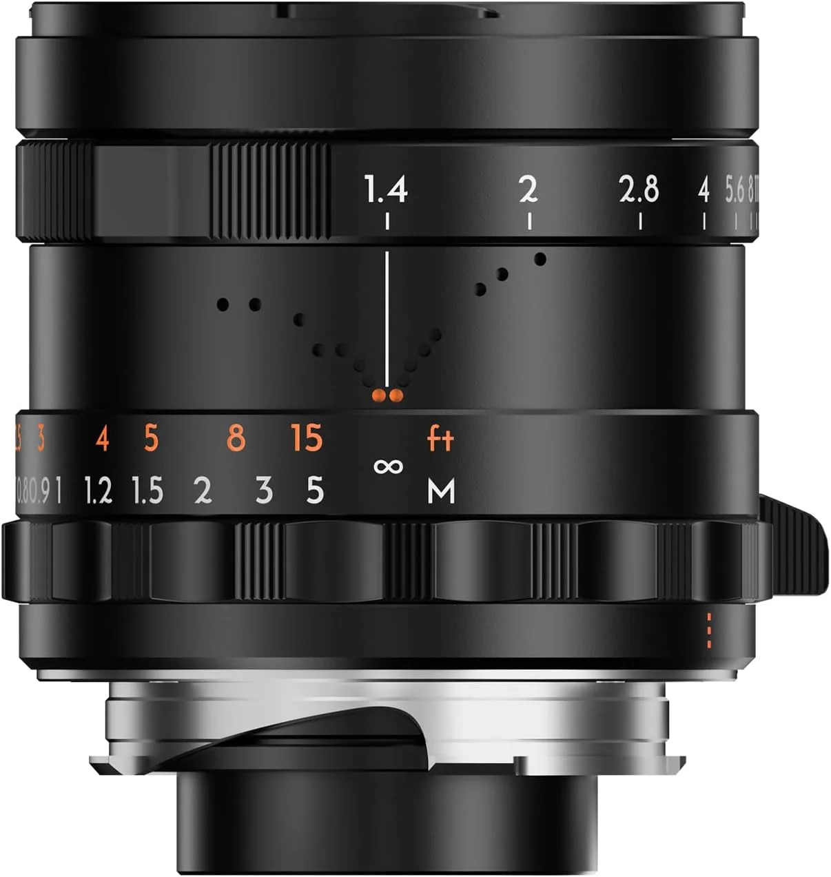 لنز عکاسی فول فریم THYPOCH Simera 35mm f1.4 برای مانت Leica M - زبانه فوکوس - Type II - مشکی