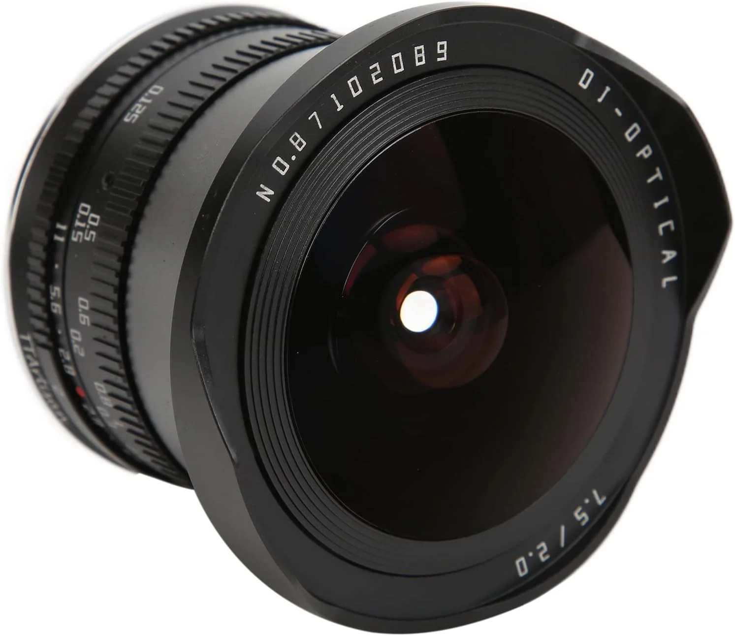 لنز چشم‌ماهی 7.5 میلی‌متری TTArtisan با دیافراگم F2.0 و مانت L، زاویه دید 180 درجه به همراه فیلتر ND1000 برای ابزار SL SL2 SL2S و تجهیزات فیلمبرداری