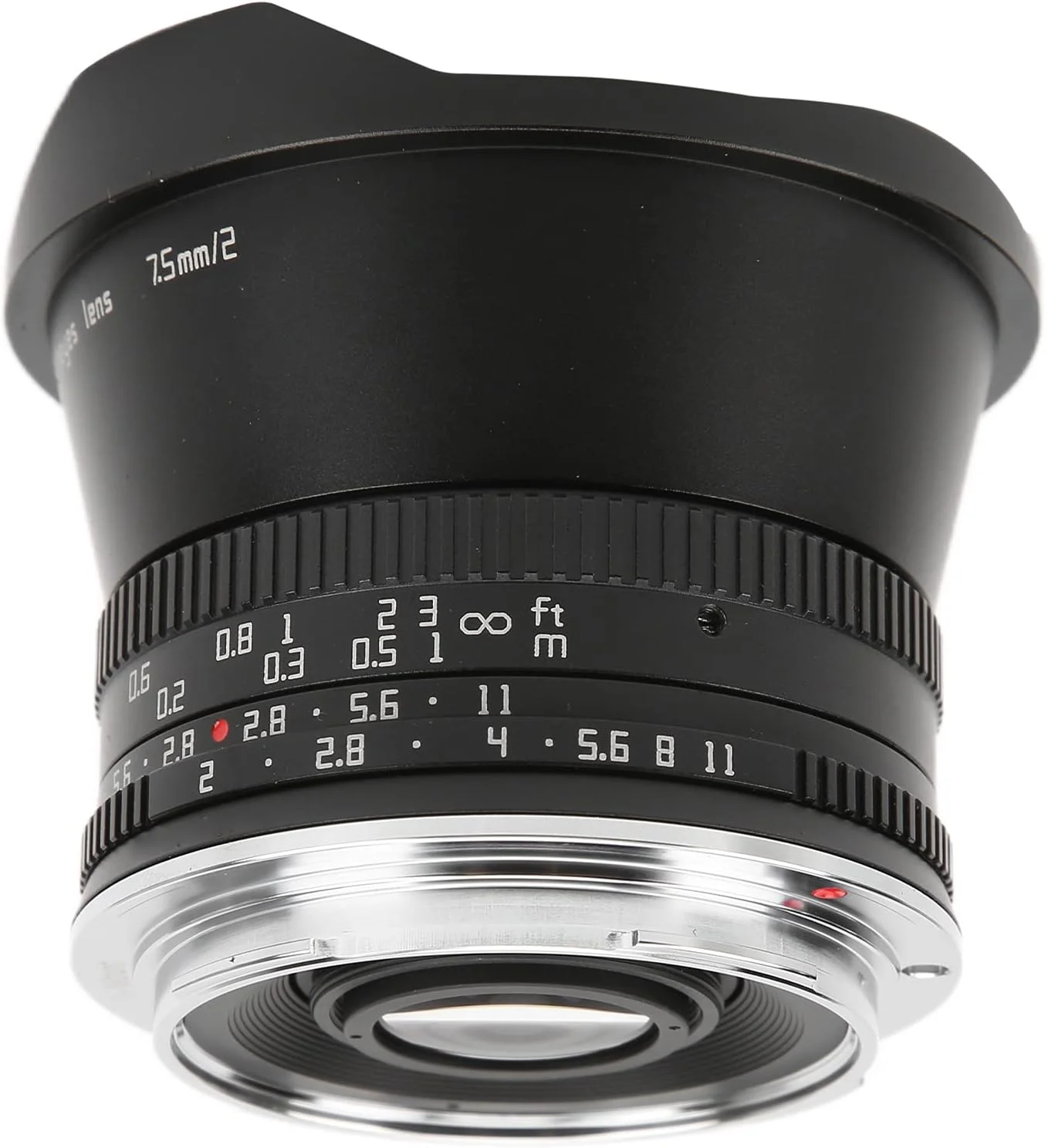 لنز چشم‌ماهی 7.5 میلی‌متری TTArtisan با دیافراگم F2.0 و مانت L، زاویه دید 180 درجه به همراه فیلتر ND1000 برای ابزار SL SL2 SL2S و تجهیزات فیلمبرداری