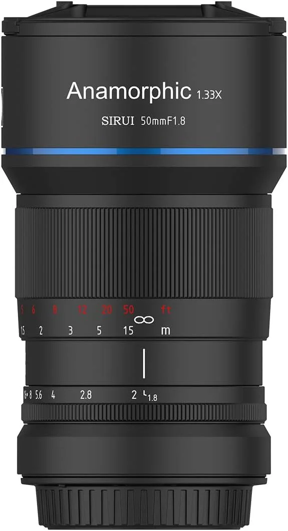 لنز آنامورفیک 50mm F1.8 1.33X SIRUI برای مانت E APS-C
