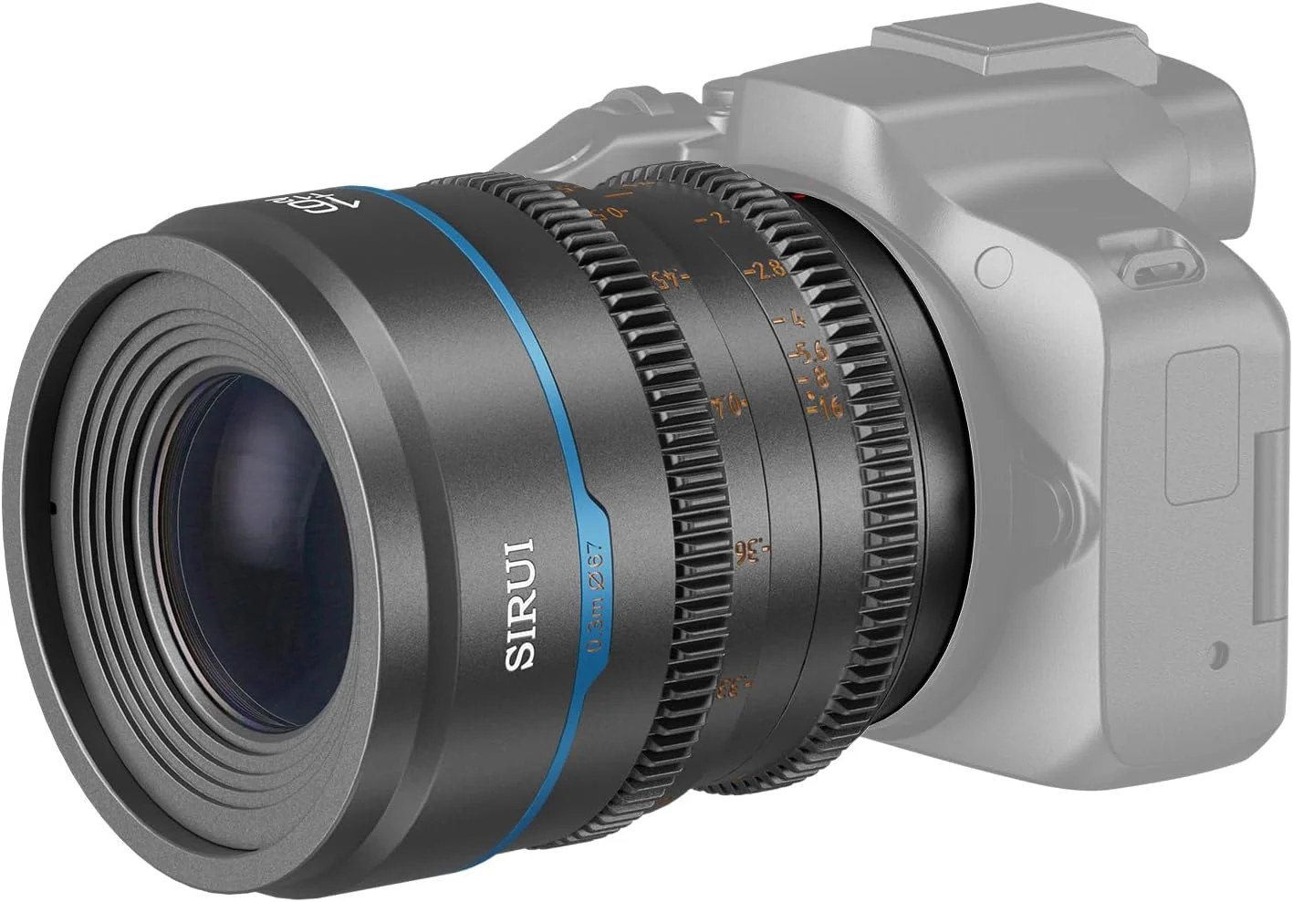 لنز سینمایی 24 میلیمتری SIRUI Night Walker T1.2، لنز با دیافراگم باز با فوکوس دستی (MS24R-G، مانت RF، خاکستری متالیک) لنز سینمایی 24 میلیمتری SIRUI Night Walker T1.2، لنز با دیافراگم باز با فوکوس دستی (MS24R-G، مانت RF، خاکستری متالیک)