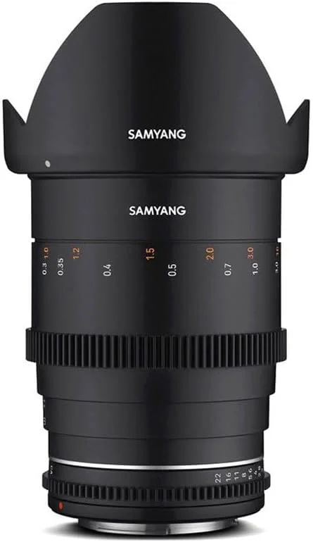لنز سینمایی 35mm T1.5 MK2 Samyang VDSLR با فوکوس دستی برای Sony FE