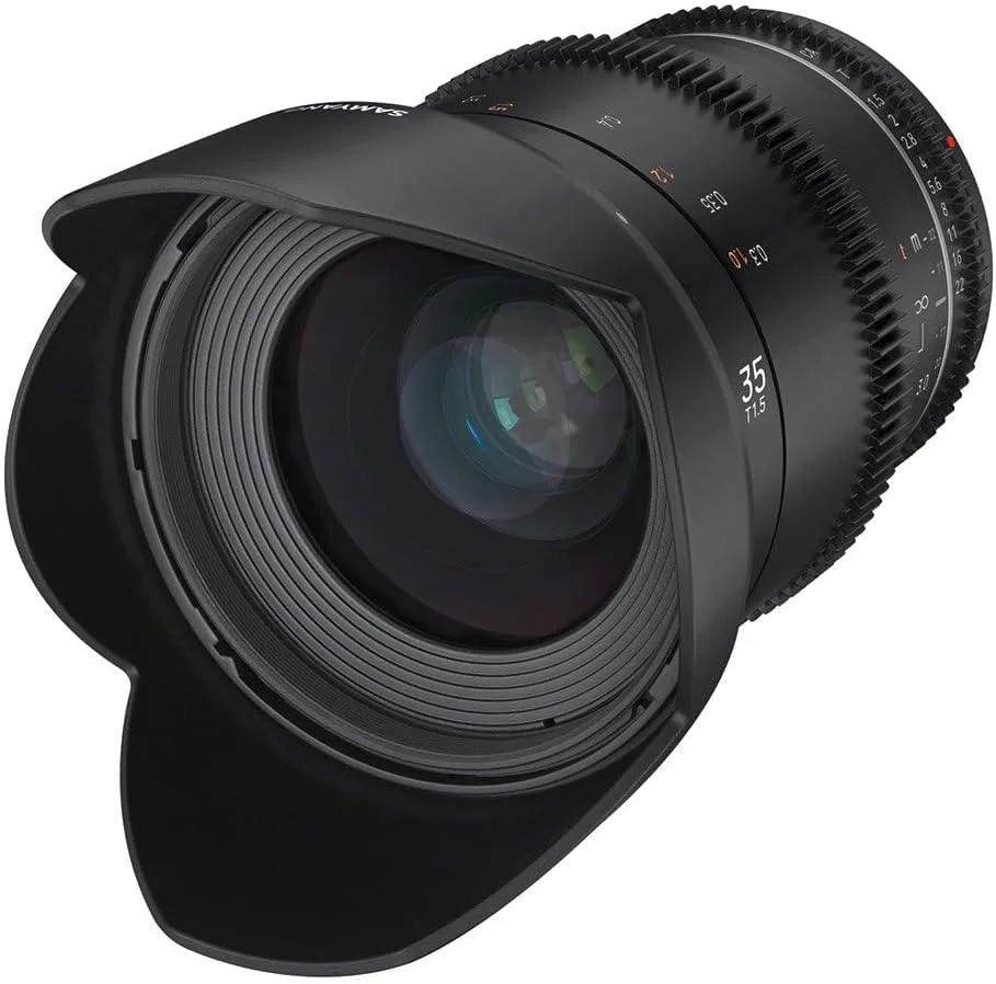 لنز سینمایی 35mm T1.5 MK2 Samyang VDSLR با فوکوس دستی برای Sony FE لنز سینمایی 35mm T1.5 MK2 Samyang VDSLR با فوکوس دستی برای Sony FE