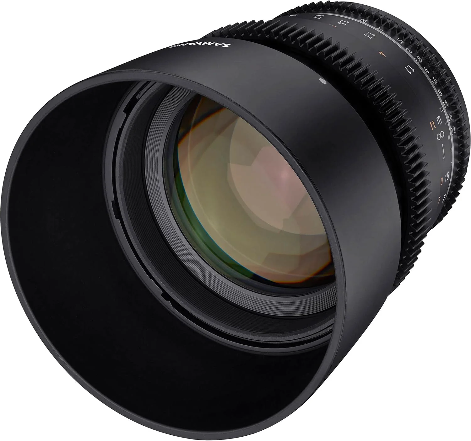 لنز سینمایی 85mm T1.5 MK2 Samyang VDSLR با فوکوس دستی برای Micro 4/3 لنز سینمایی 85mm T1.5 MK2 Samyang VDSLR با فوکوس دستی برای Micro 4/3