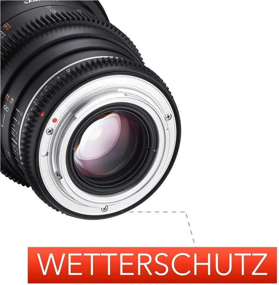 لنز سینمایی 35mm T1.5 MK2 Samyang VDSLR با فوکوس دستی برای Sony FE لنز سینمایی 35mm T1.5 MK2 Samyang VDSLR با فوکوس دستی برای Sony FE