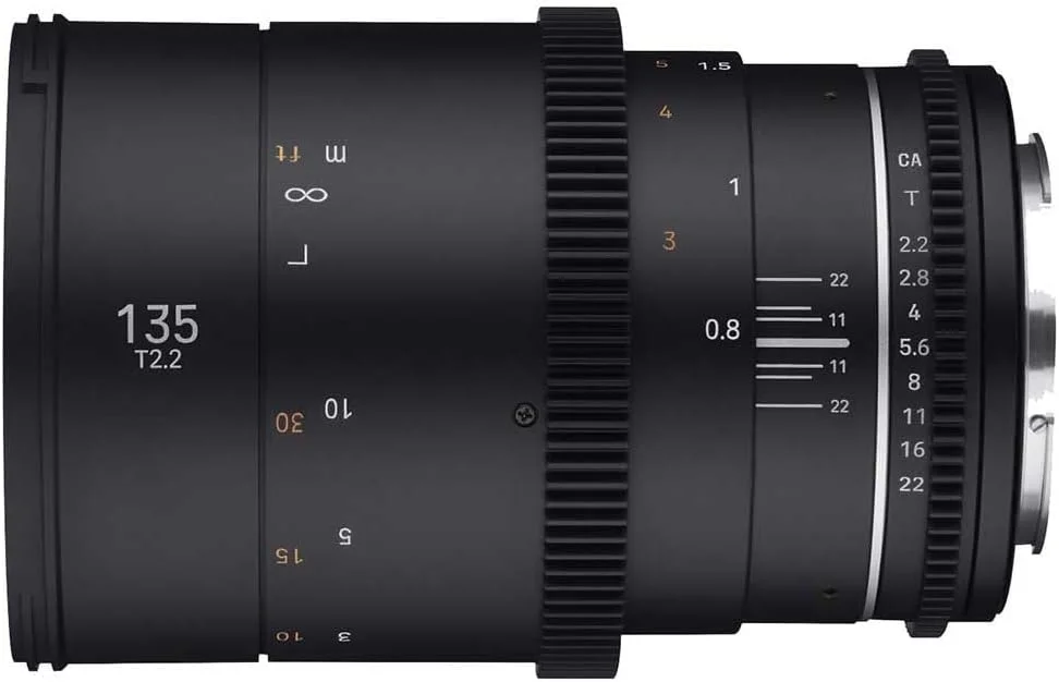 لنز فیلمبرداری 135mm T2.2 MK2 Samyang VDSLR با فوکوس دستی برای Sony FE لنز فیلمبرداری 135mm T2.2 MK2 Samyang VDSLR با فوکوس دستی برای Sony FE