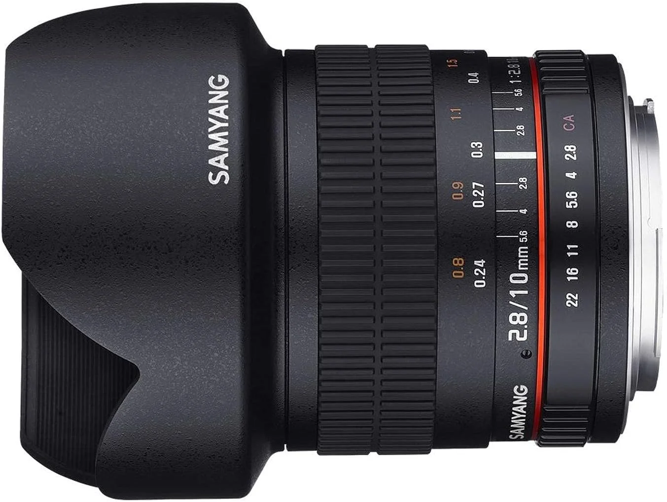 لنز ۱۰ میلی‌متری Samyang با دیافراگم F2.8 و فوکوس دستی برای Micro Four-Thirds