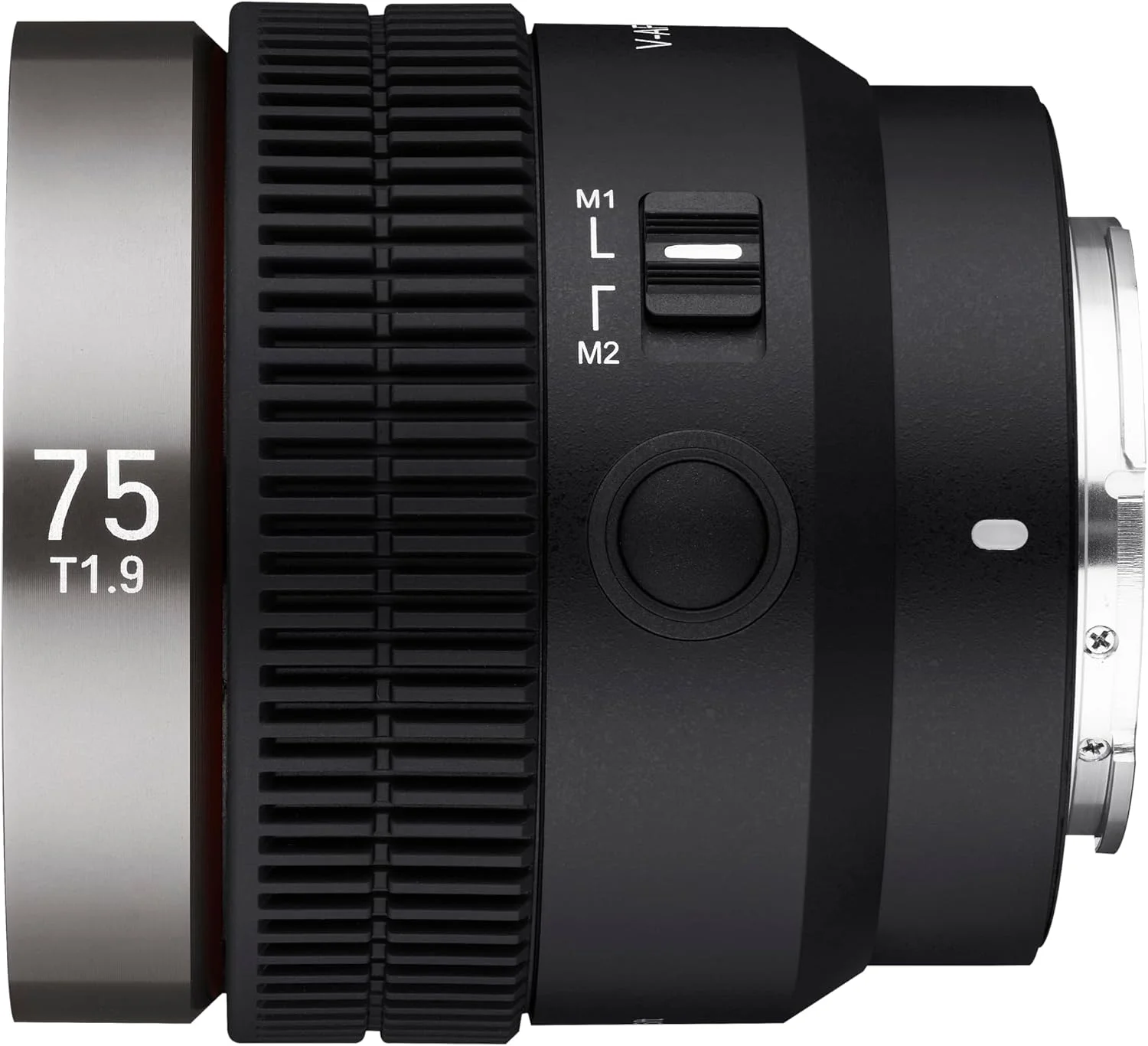 لنز ویدیویی 75mm T1.9 FE Samyang V-AF برای Sony E، لنز فوکوس خودکار، لنز سینمایی 8K، پشتیبانی از آنامورفیک، دارای دکمه و سوییچ قابل تنظیم لنز ویدیویی 75mm T1.9 FE Samyang V-AF برای Sony E، لنز فوکوس خودکار، لنز سینمایی 8K، پشتیبانی از آنامورفیک، دارای دکمه و سوییچ قابل تنظیم