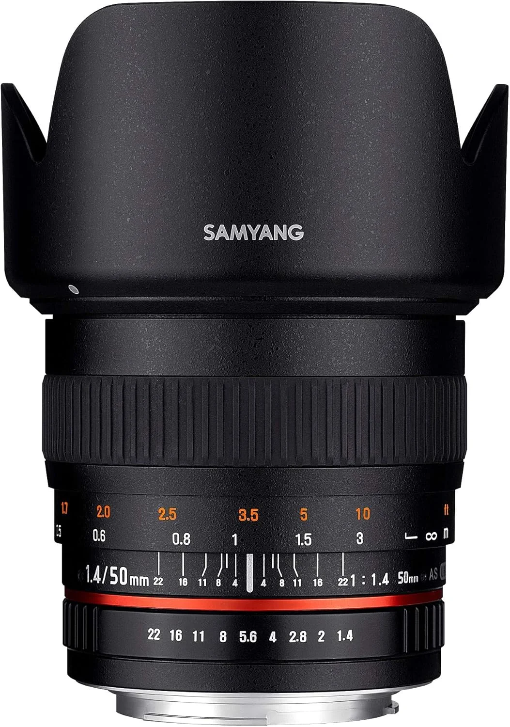 لنز 50 میلی‌متری Samyang با دیافراگم F1.4 و فوکوس دستی برای Micro 4-Thirds
