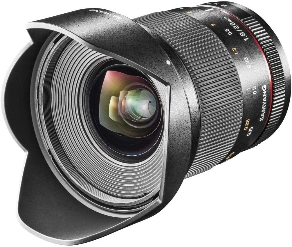 لنز 20 میلیمتری F1.8 با فوکوس دستی Samyang برای دوربین Sony FE - مشکی لنز 20 میلیمتری F1.8 با فوکوس دستی Samyang برای دوربین Sony FE - مشکی