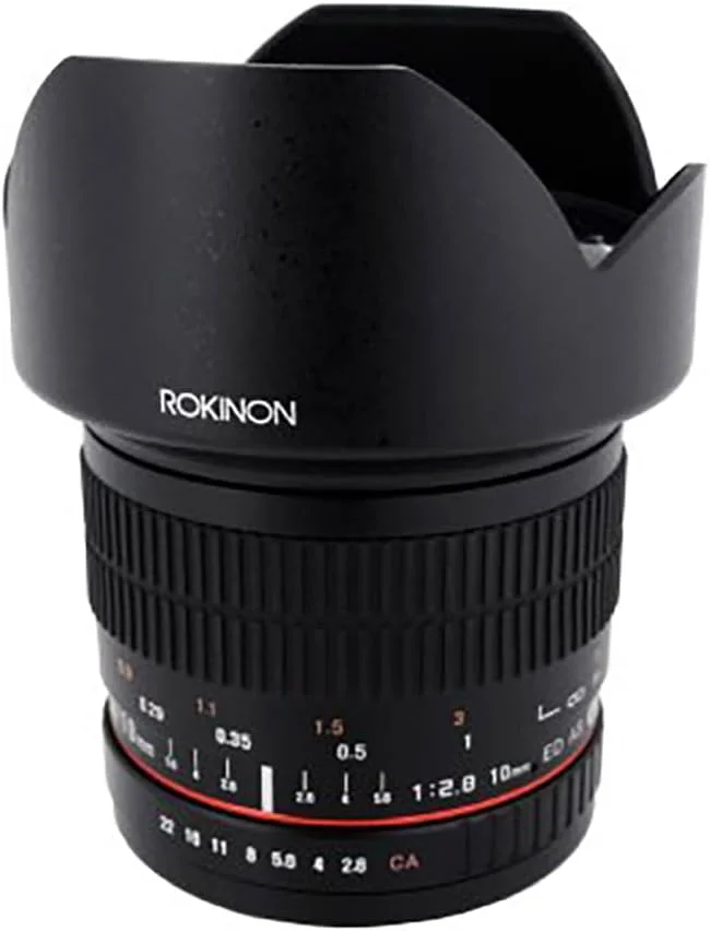 لنز 10mm f/2.8 ED AS NCS CS روکینون برای مانت E سونی (دوربین های بدون آینه NEX)، فوکوس دستی