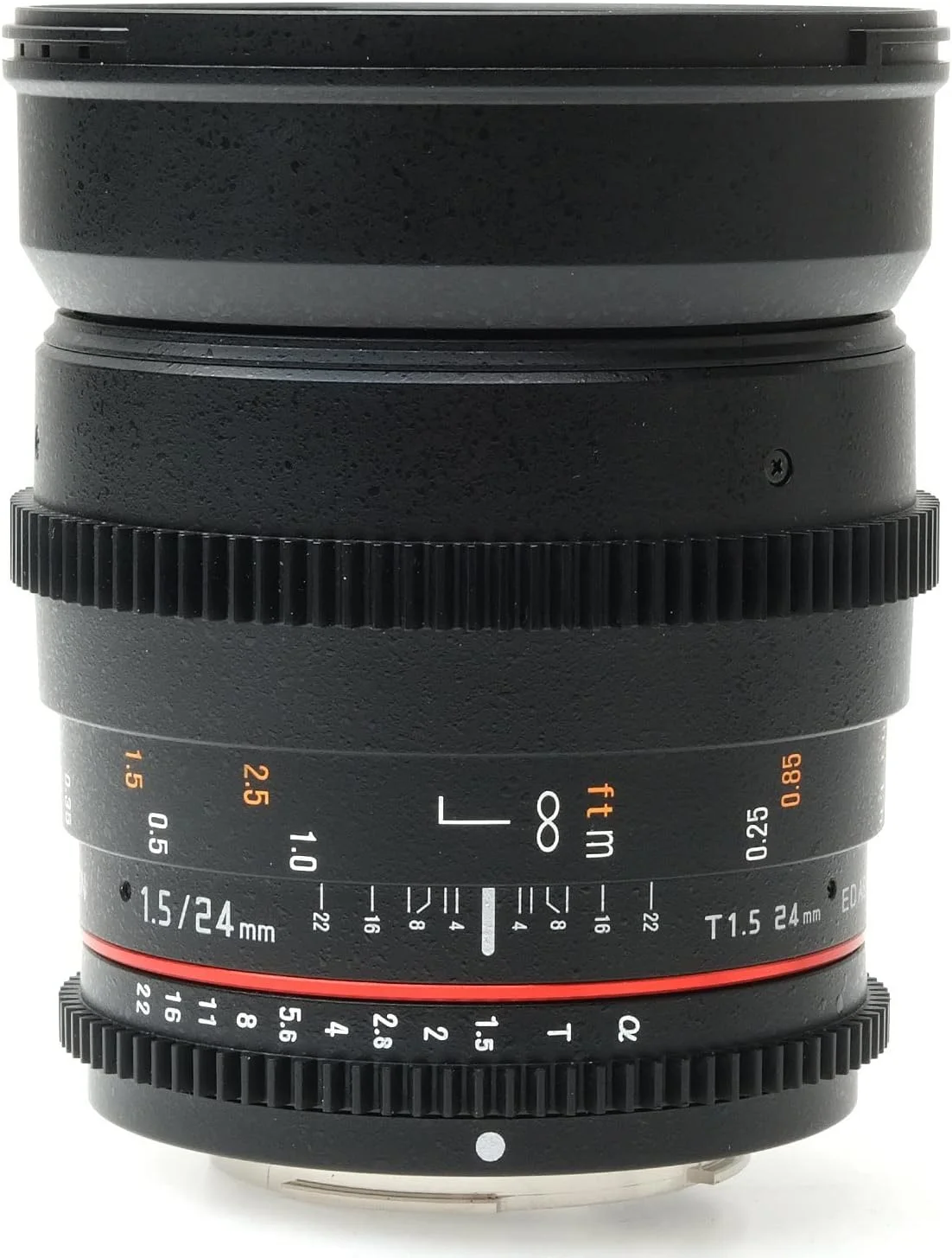 لنز سینمایی زاویه باز 24 میلی‌متری Rokinon Cine DS DS24M-NEX T1.5 ED AS IF UMC Full Frame برای Sony E