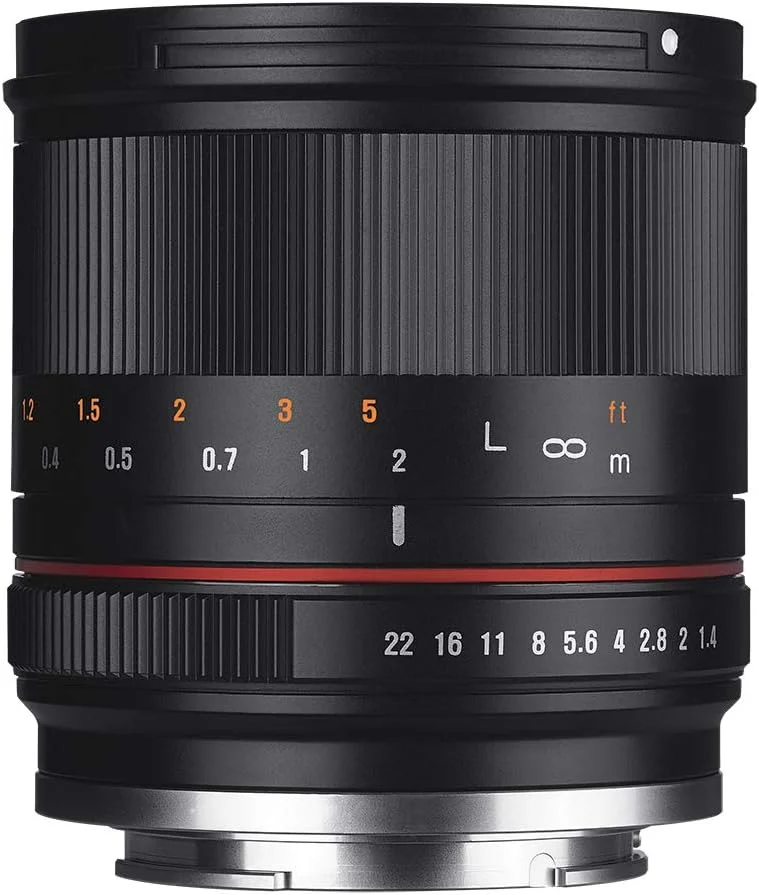 لنز 21mm f/1.4 با فوکوس دستی Rokinon برای دوربین های بدون آینه Canon EOS M - مشکی