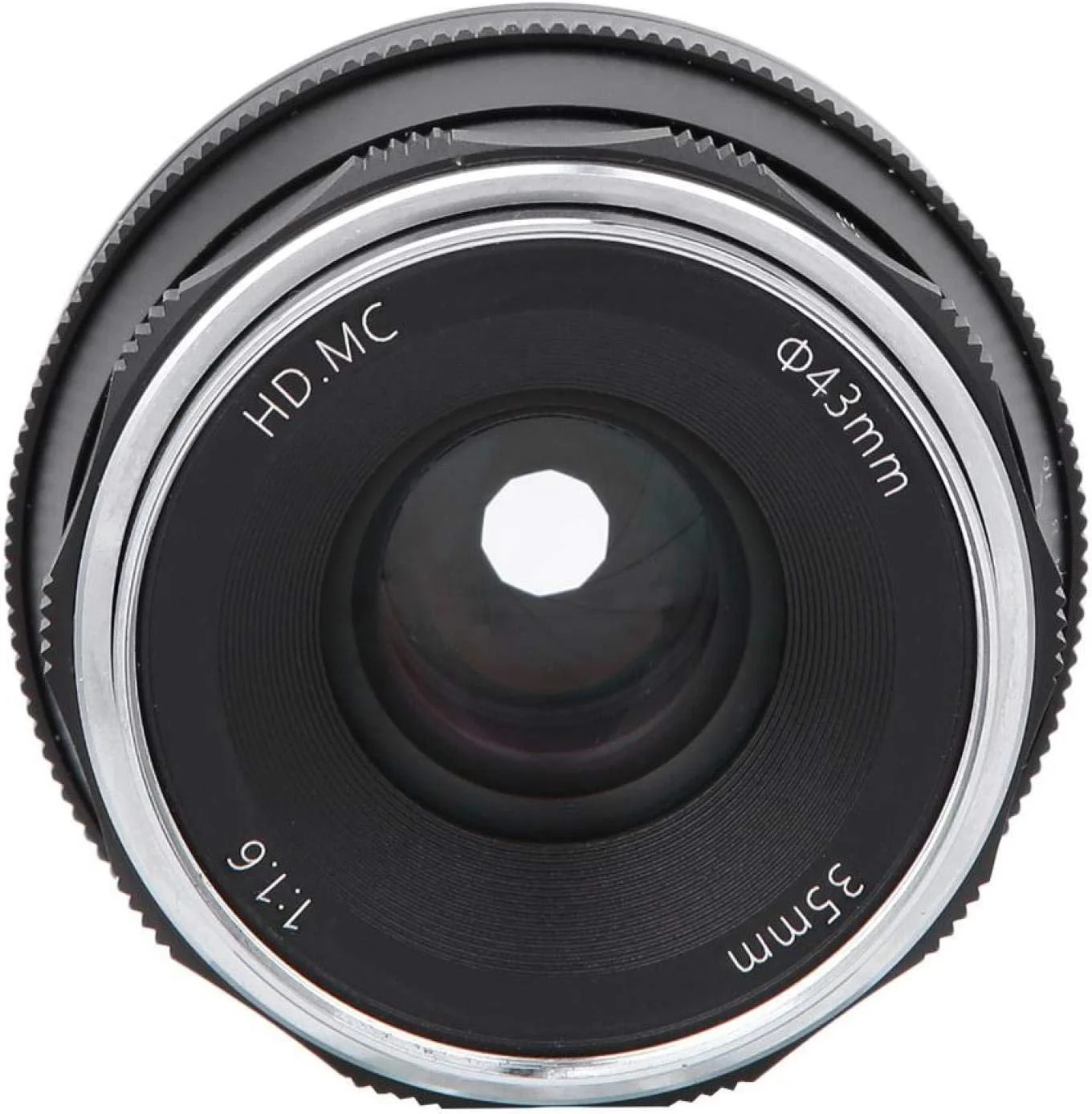 لنز ۳۵ میلی‌متری با مانت FX و فوکوس دستی مناسب برای دوربین فوجی‌فیلم XT3 XT100 XT (مشکی)