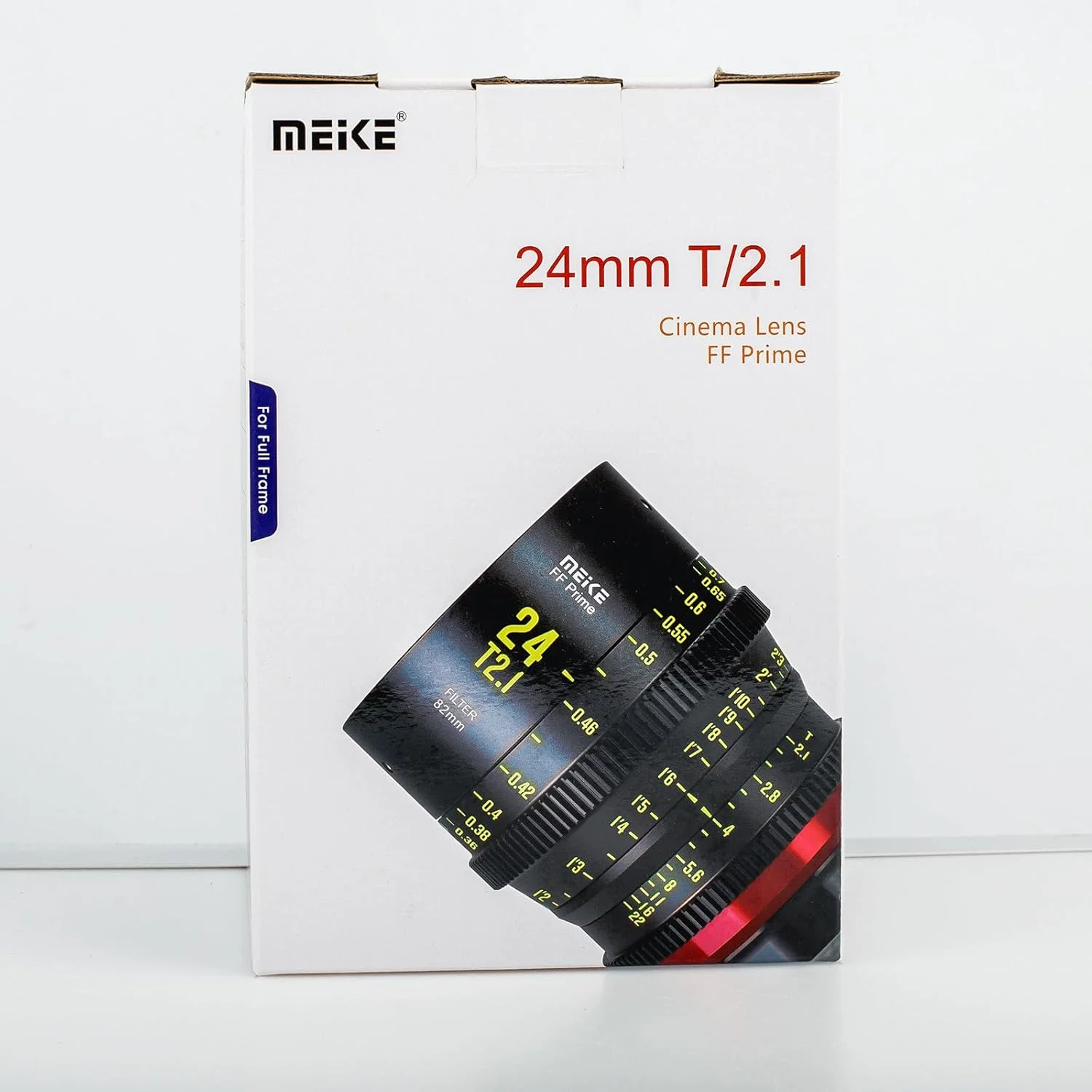 لنز سینمایی 24mm T2.1 فول فریم با فوکوس دستی MEKE سازگار با دوربین های سینمایی Arri PL-Mount