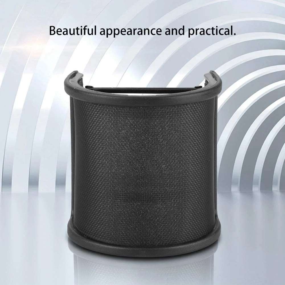 فیلتر پاپ میکروفون، ماسک فیلتر پاپ، محافظ فیلتر میکروفون، مناسب اتاق گفتگو، کافی نت، اتاق پخش