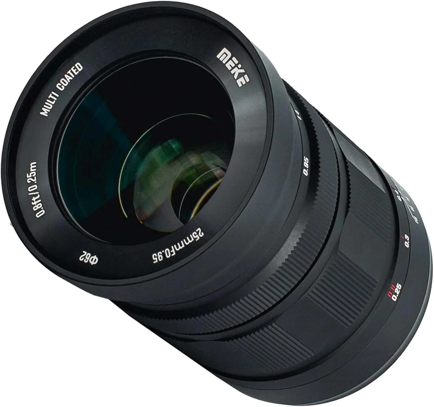 لنز 25mm f0.95 با دیافراگم باز و زاویه دید گسترده با فوکوس دستی APS-C سازگار با دوربین های بدون آینه Sony E Mount مدل های A6400 A5000 A5100 A6000 A6100 A6300 A6500 A6600