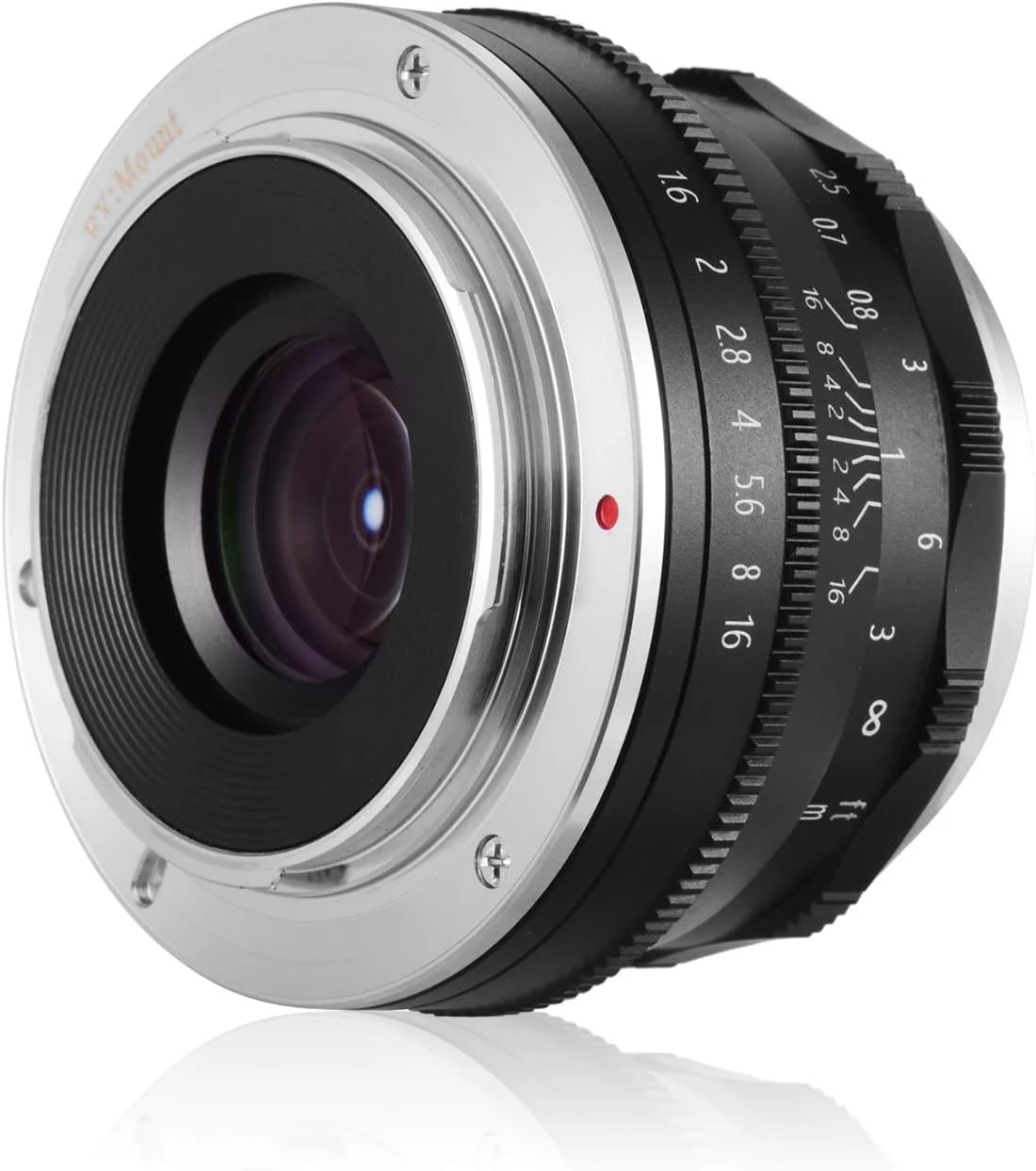 لنز 35 میلی‌متری Labymos با دیافراگم بزرگ F1.6 و فوکوس دستی سازگار با دوربین‌های بدون آینه فوجی فیلم سری X