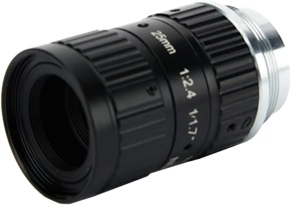 لنز 12 مگاپیکسلی 25 میلی‌متری با فوکوس ثابت f/2.4، مانت C، مناسب برای دوربین‌های صنعتی با رزولوشن بالا