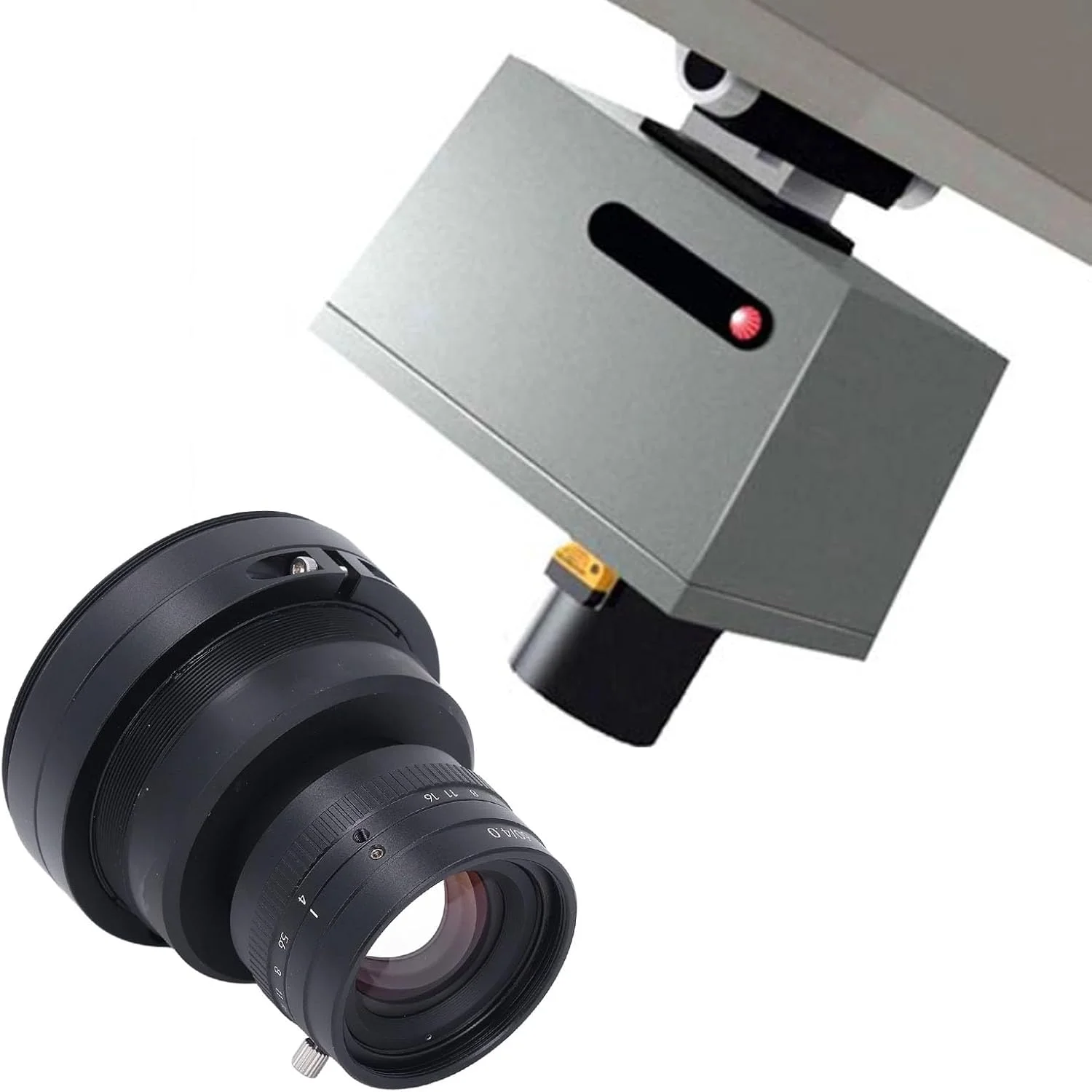 لنز دوربین، لنز صنعتی و لنز اسکن خطی 60mm F4 M72 با فوکوس دستی، لنز دوربین برای استفاده از تراشه آرایه خطی 16K3.5UM